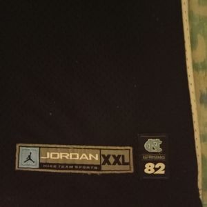 Michael Jordan Black North Carolina College Jersey
